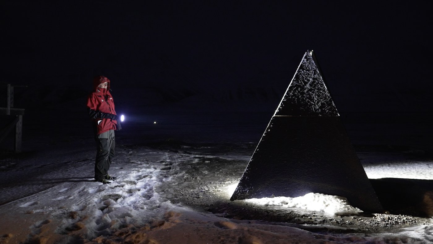 Snorre Olaussen at his former carbon storage research site.