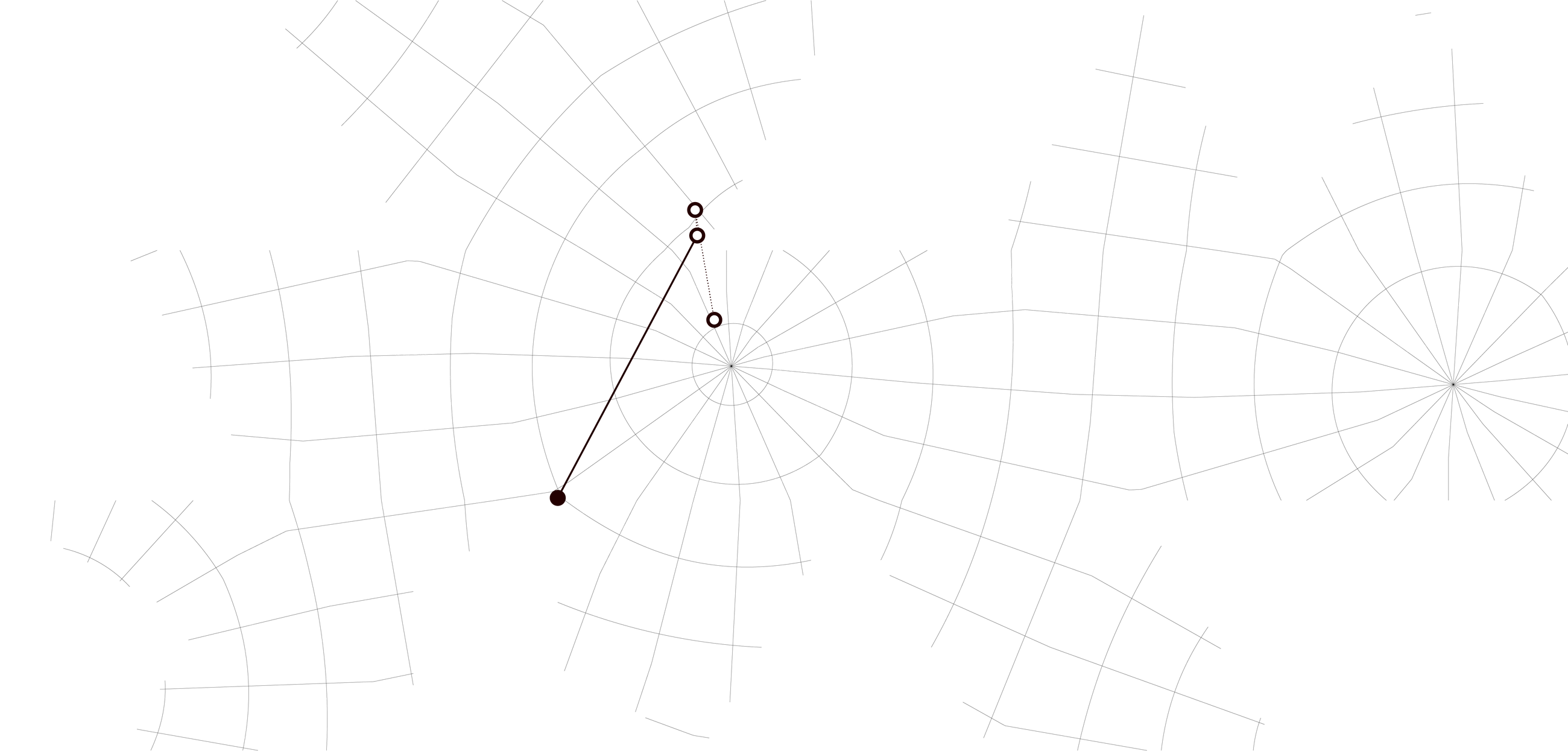 Fuller (Dymaxion) projection map — Dalian